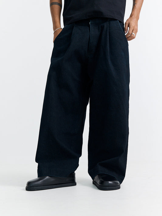 DENIM TROUSERS