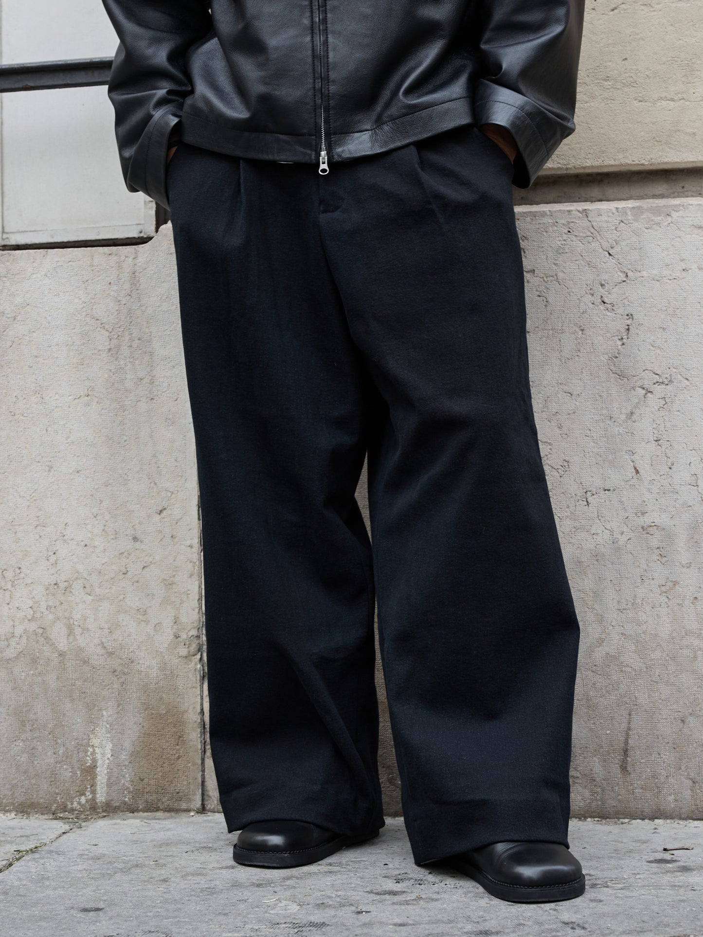 DENIM TROUSERS