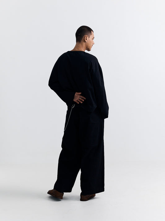 LS TEE BLACK