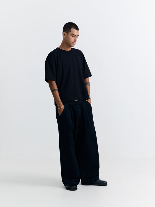 DENIM TROUSERS