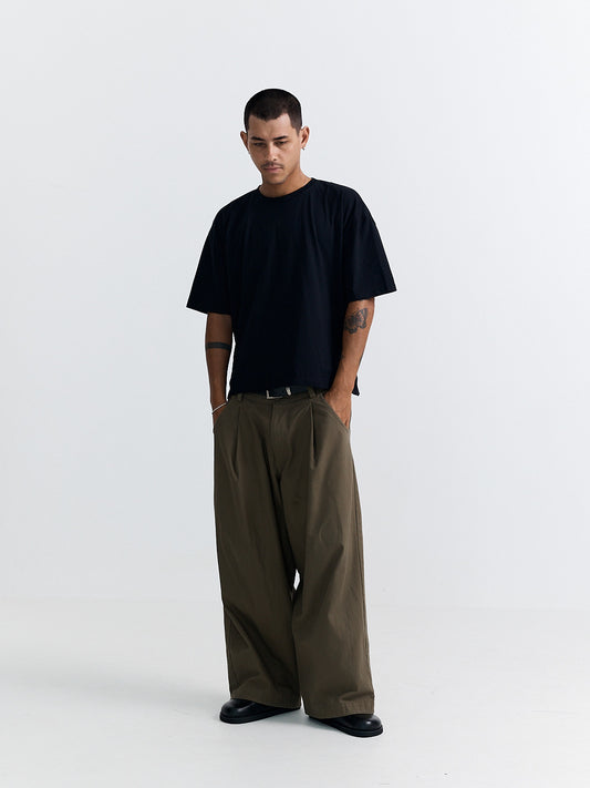 ARMY SLATE TROUSER