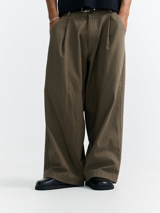 ARMY SLATE TROUSER
